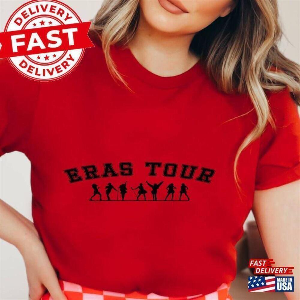 Eras Tour Music Lover Concert Aesthetic Graphic Unisex T-Shirt